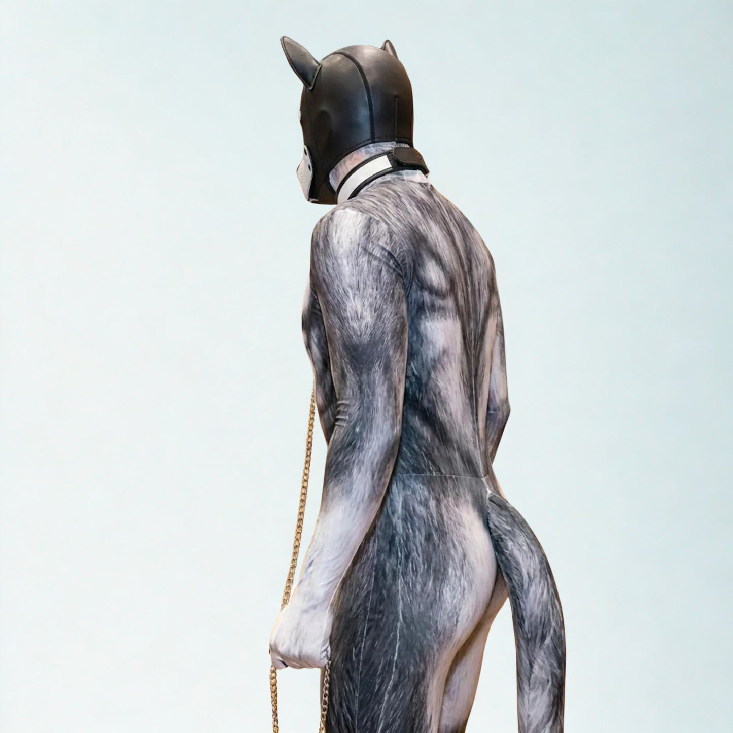 Husky Spandex Puppy Play Full Body Suit