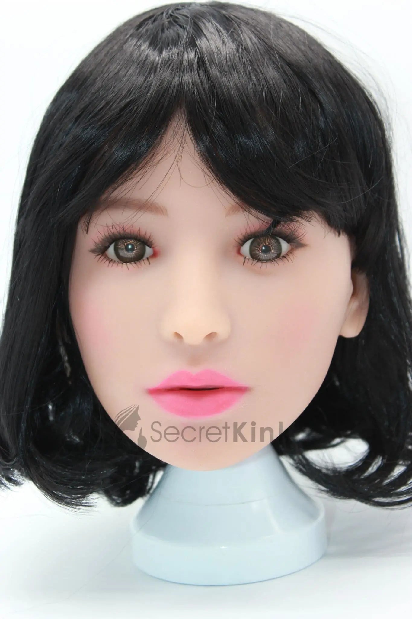 Ultra Realistic Female TPE Sex Doll Head (Fair Skin-Tone) - Mei