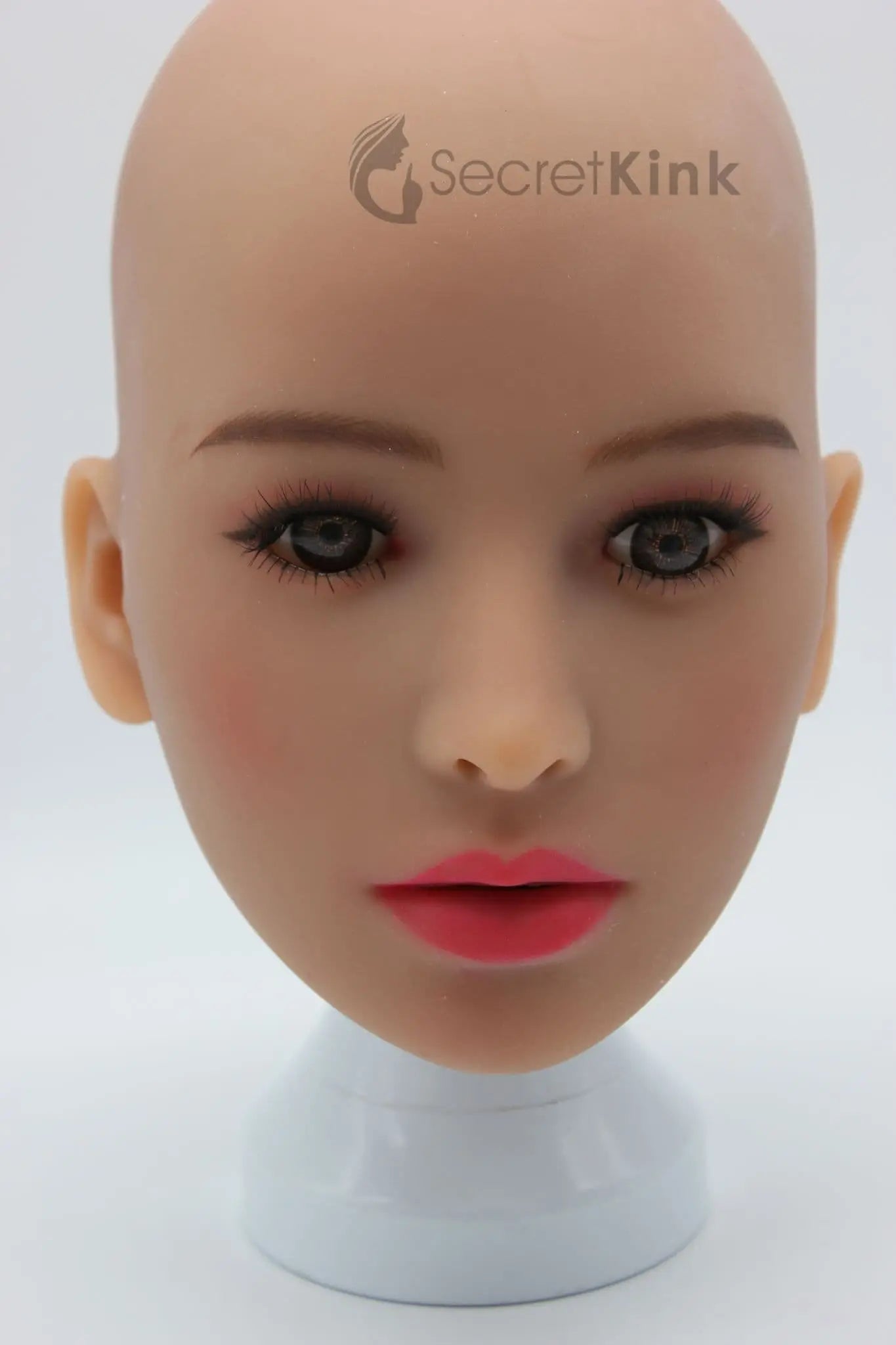 Ultra Realistic Female TPE Sex Doll Head (Fair Skin-Tone) - Mei