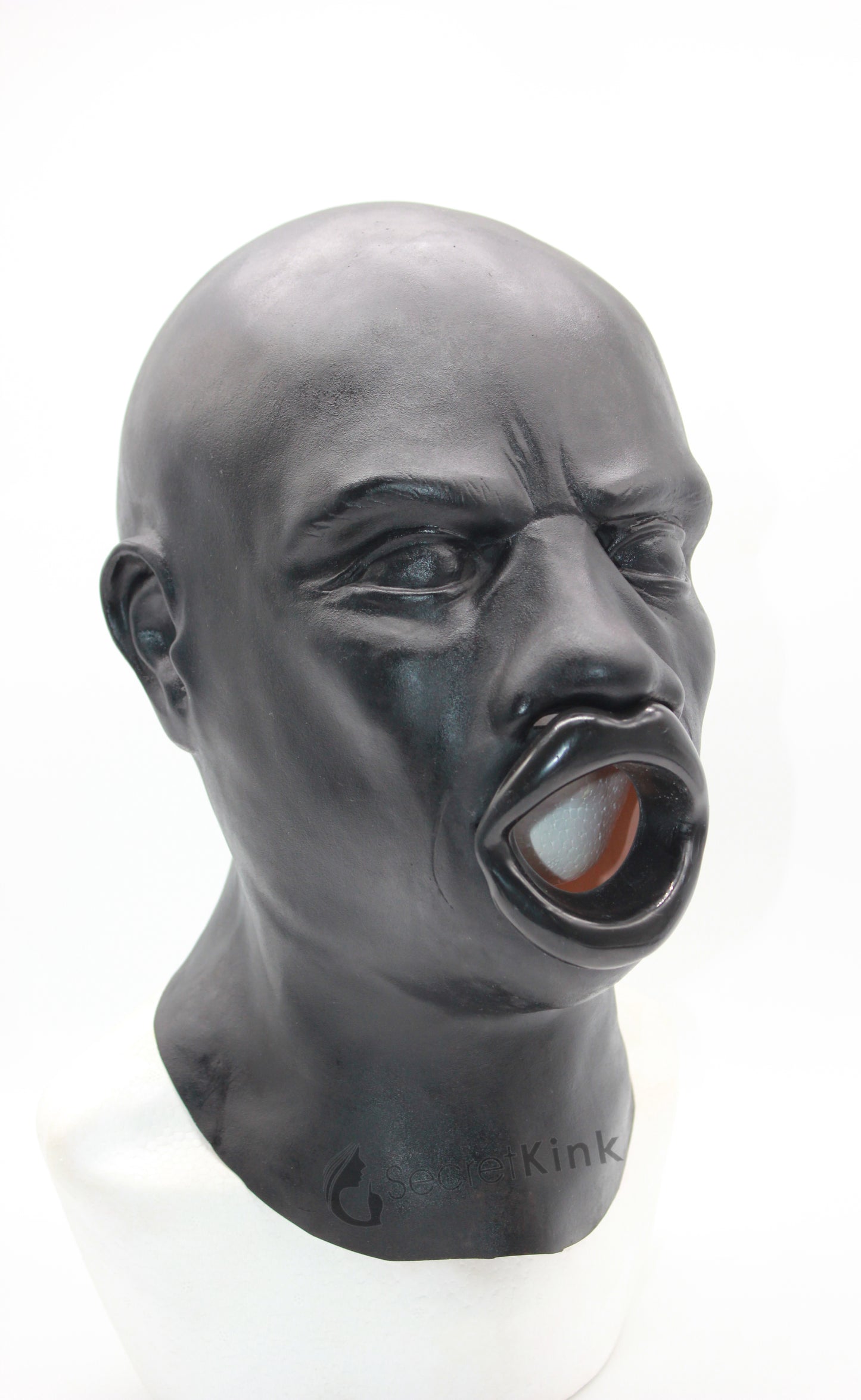 Large Lips Gag Heavy Masculine Rubber Hood