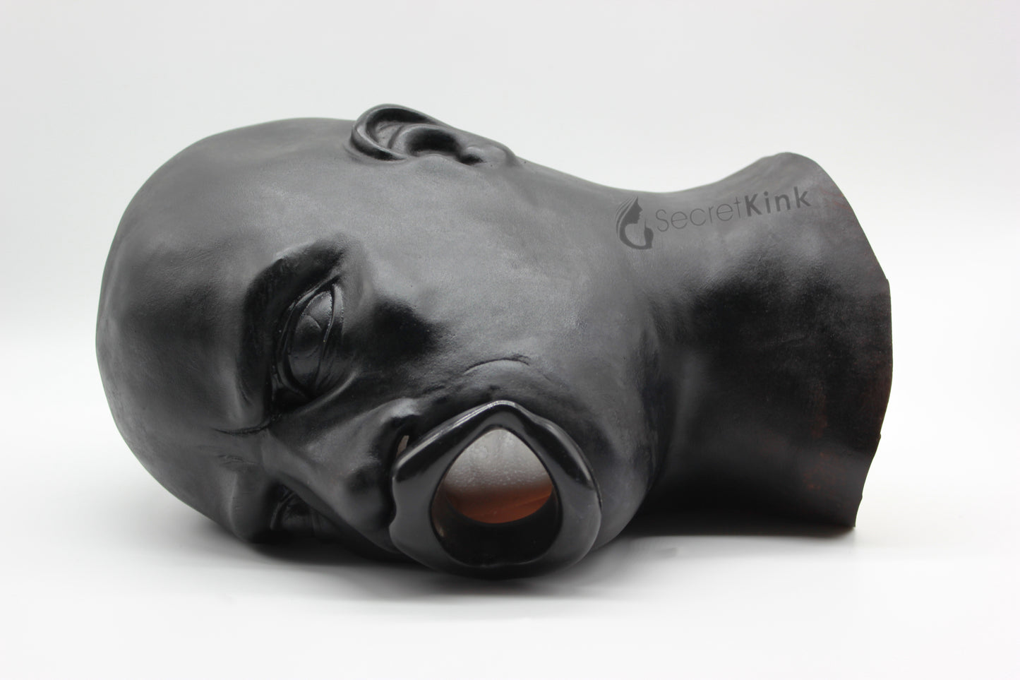 Large Lips Gag Heavy Masculine Rubber Hood