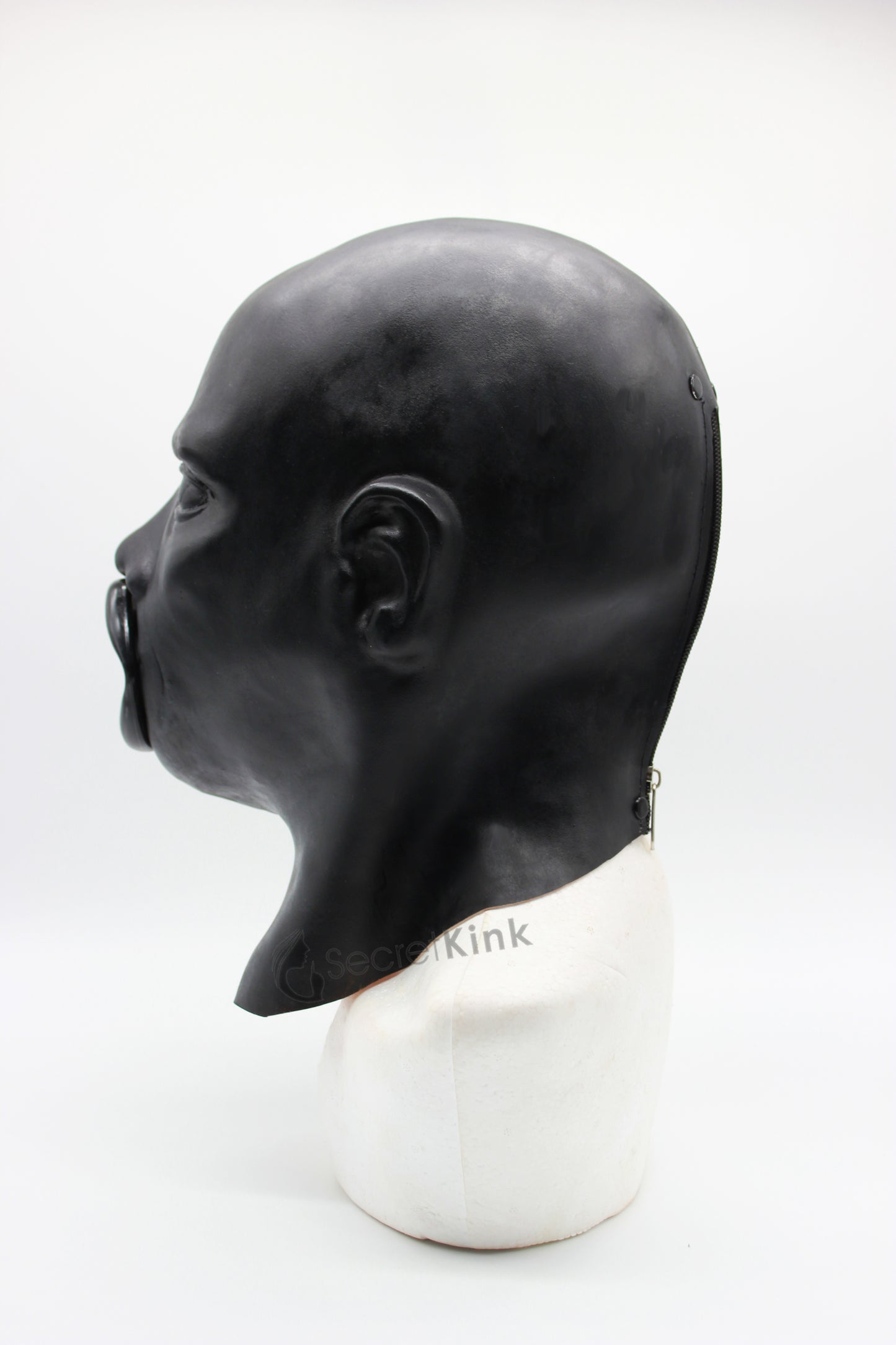 Large Lips Gag Heavy Masculine Rubber Hood