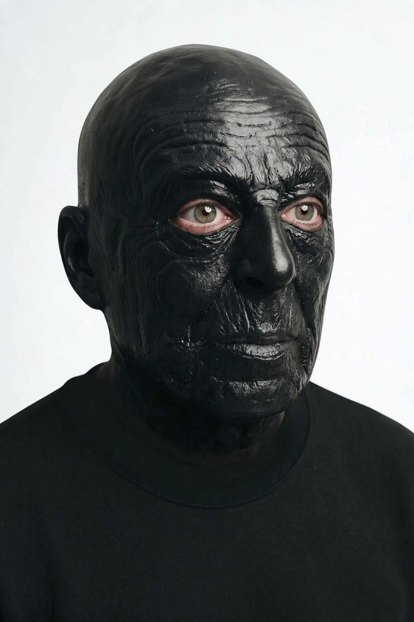 Heavy Wrinkled Latex Rubber Hood