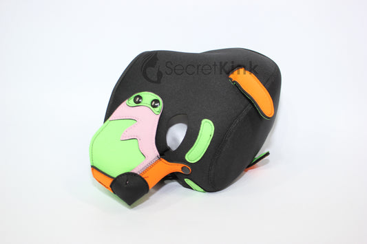 Neoprene Foam Dog Hood - Padded Animal Mask Multi-colour