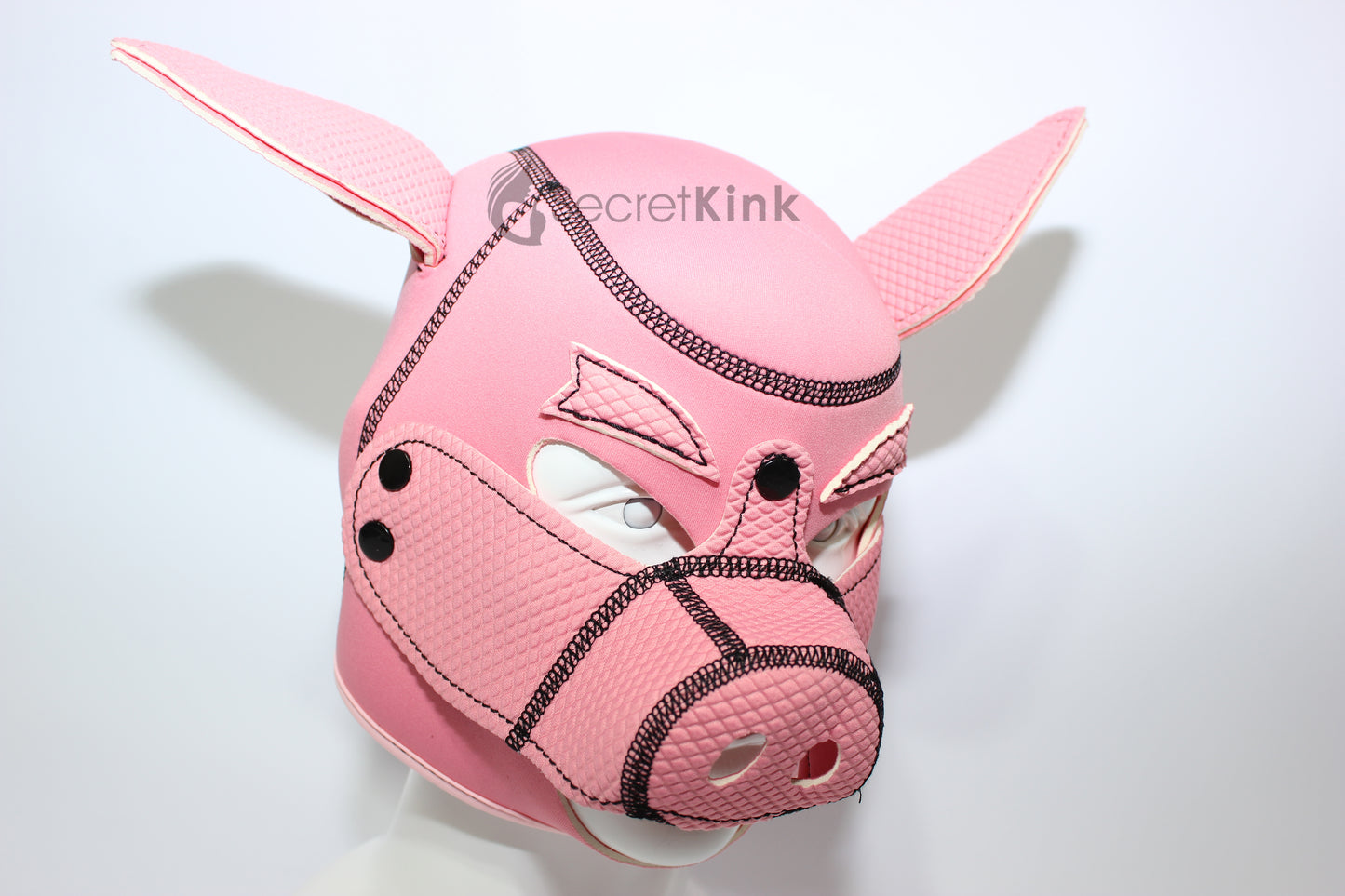 Neoprene Foam Pig Hood - Padded Animal Mask