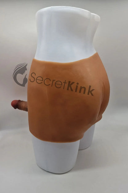 6-inch Realistic Silicone Dildo Pants