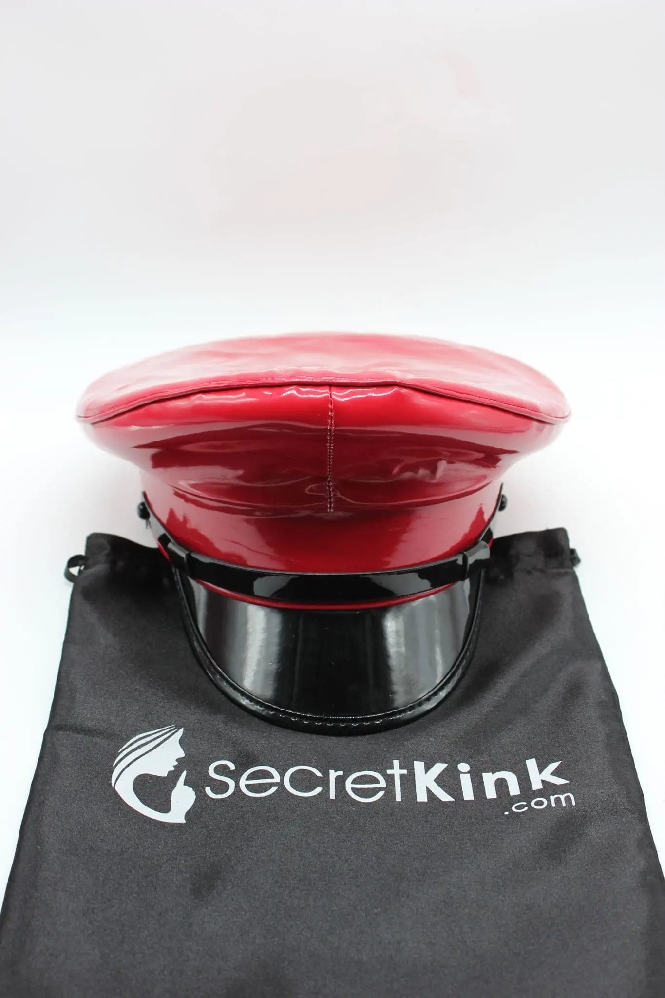 Red Military-Style Dominance Cap