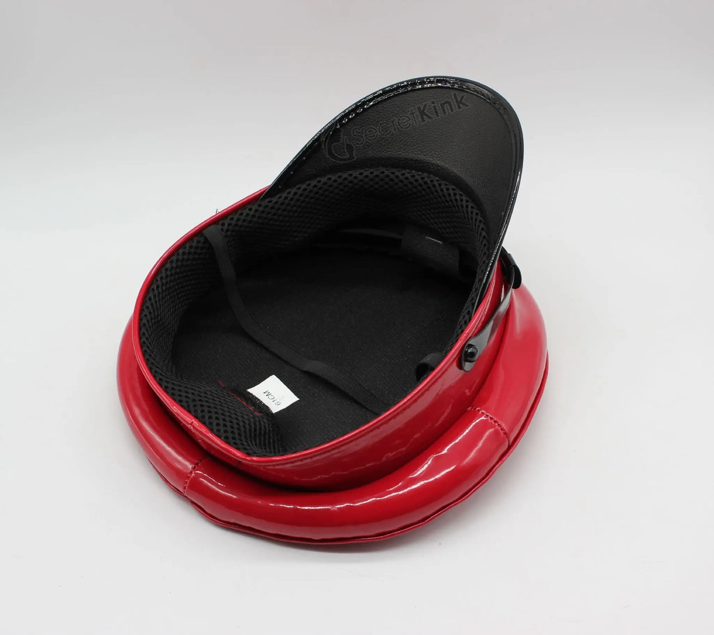 Red Military-Style Dominance Cap
