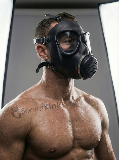 Rubber Full Face Gas Mask