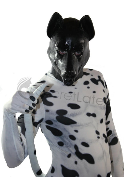 Dalmatian Spandex Puppy Play Full Body Suit