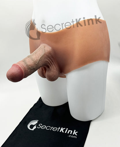 Realistic 5" Short Dildo for Men & Women – Stubby Lifelike Silicone Wearable