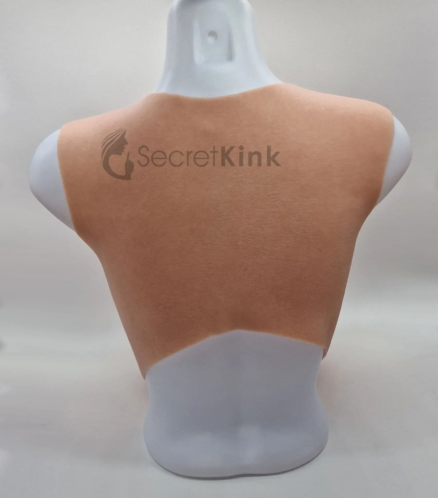 Premium Silicone Breastplate – Realistic Low-Cut Breast Forms