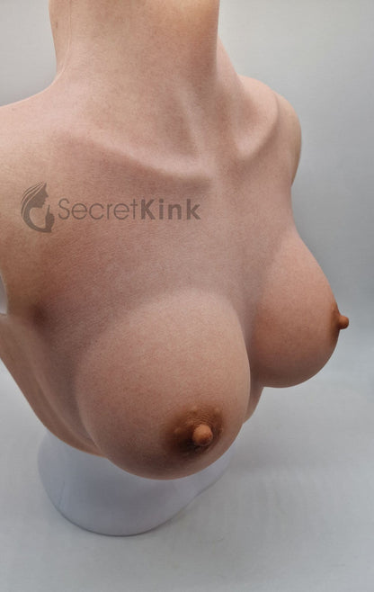 Silicone Breast Form High Neck