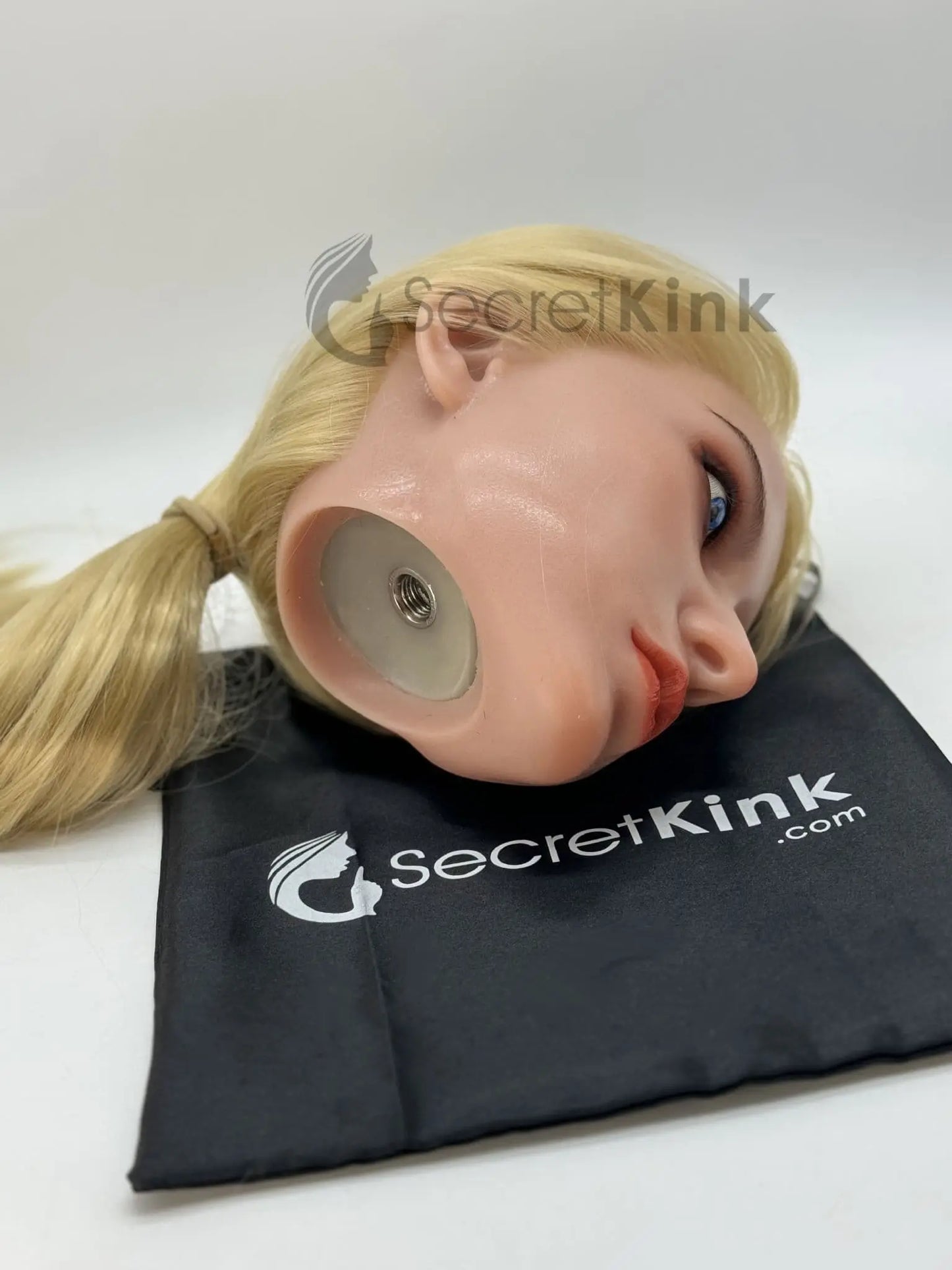 Ultra Realistic Female Silicone Sex Doll Head (Fair Skin-Tone) - Hana