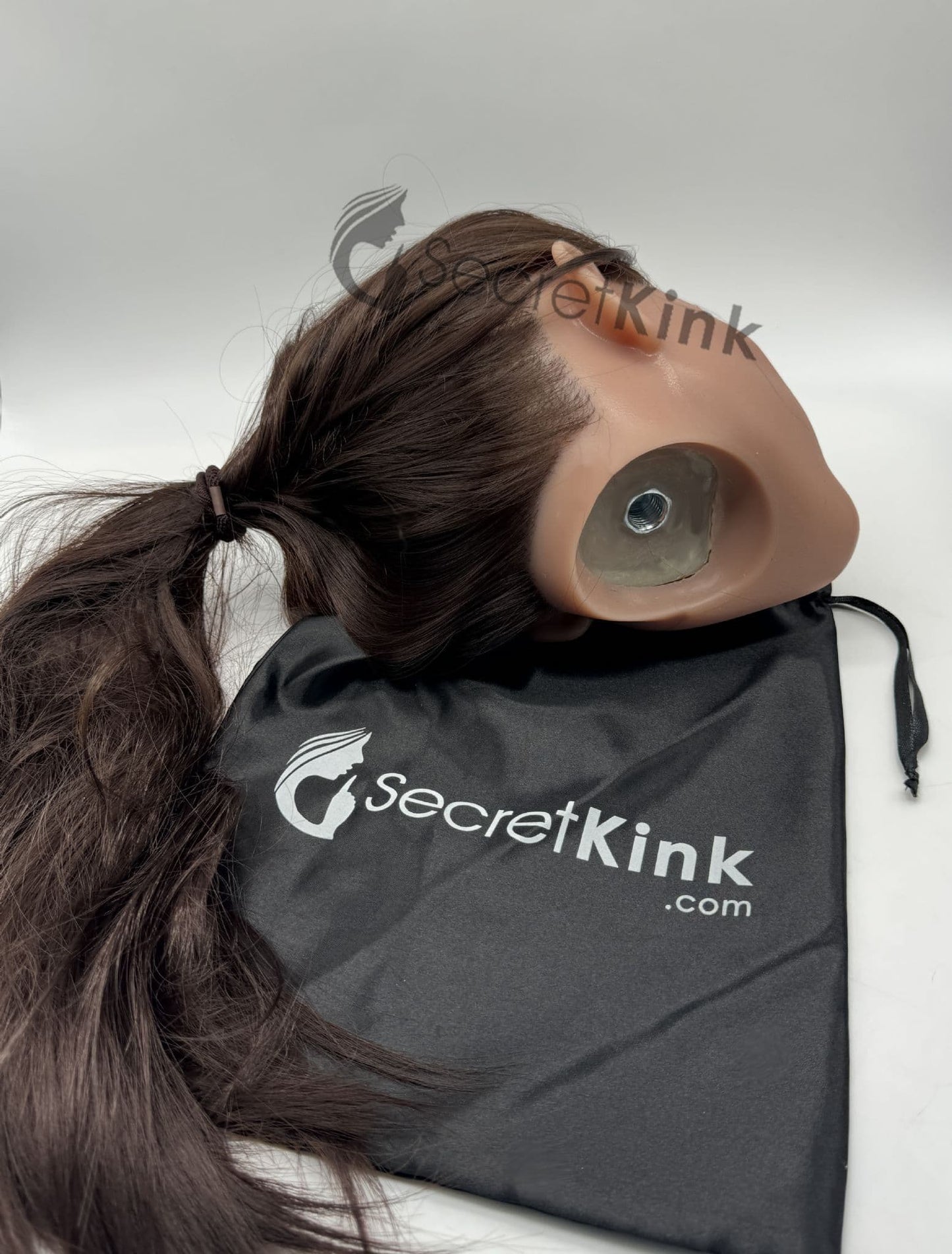 Ultra Realistic Female Silicone Sex Doll Head (Fair Skin-Tone) - Rosie