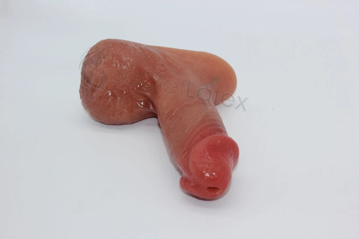 4-inch Silicone Penis Sleeve with Ball Sack