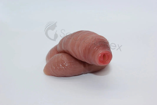 4-inch Realistic Penis Sleeve with Ball Sack
