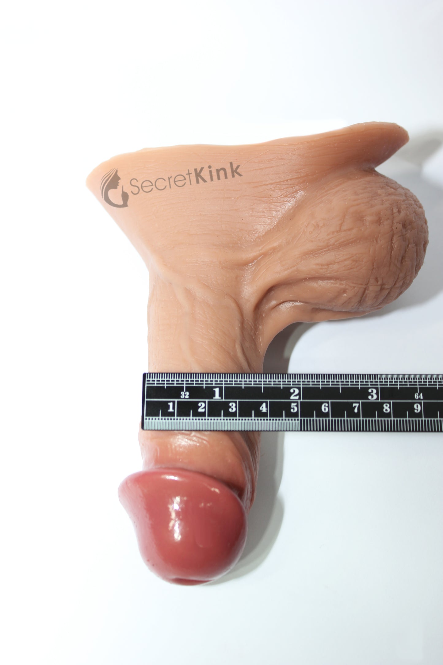 4-inch Silicone Penis Sleeve with Ball-Sack
