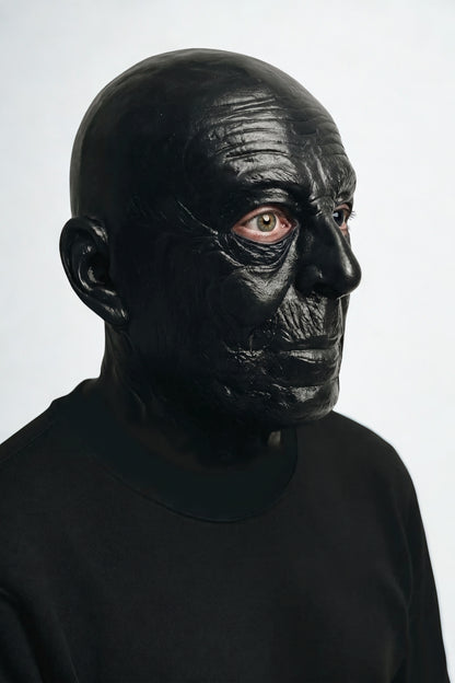 Heavy Wrinkled Latex Rubber Hood